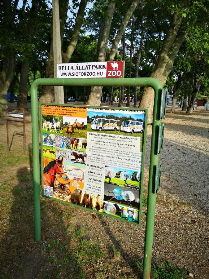 Eda Beach Apartman Siófok Exteriör bild